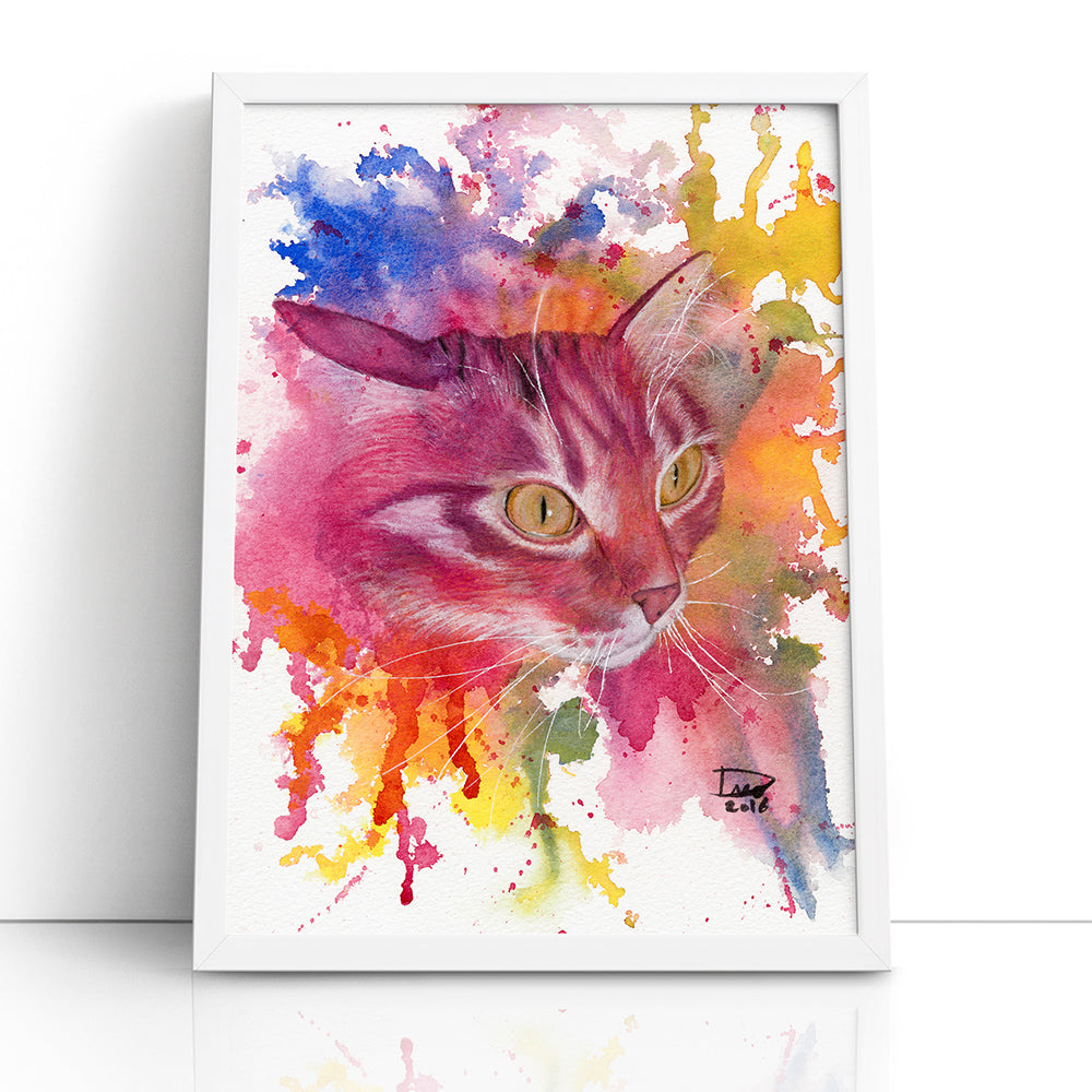 Oz Splash (Framed Paper Print)