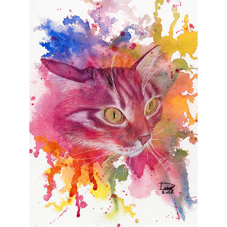 Oz Splash (Framed Canvas)
