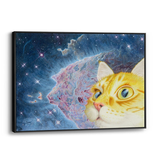 Oz in Space (Framed Canvas)