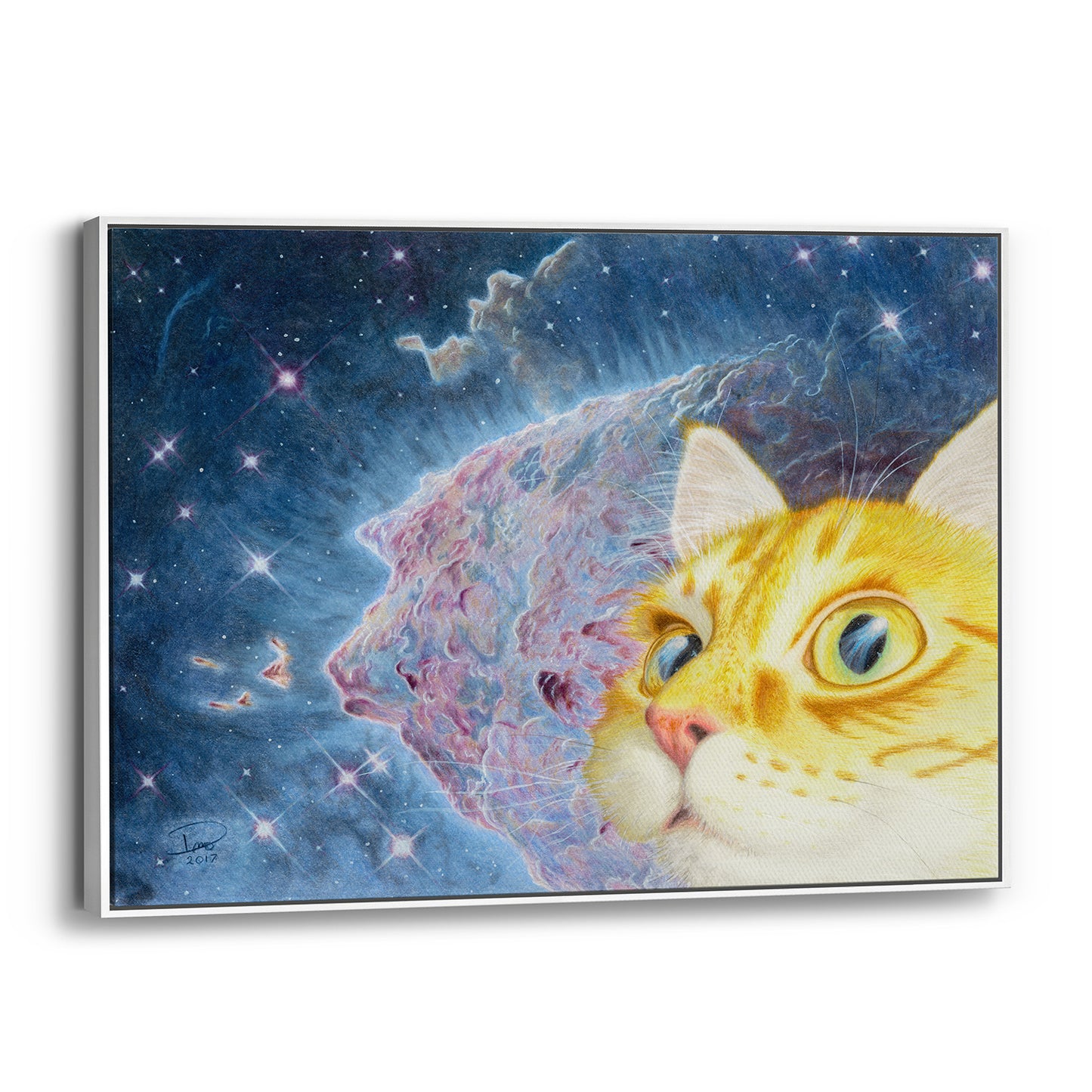 Oz in Space (Framed Canvas)