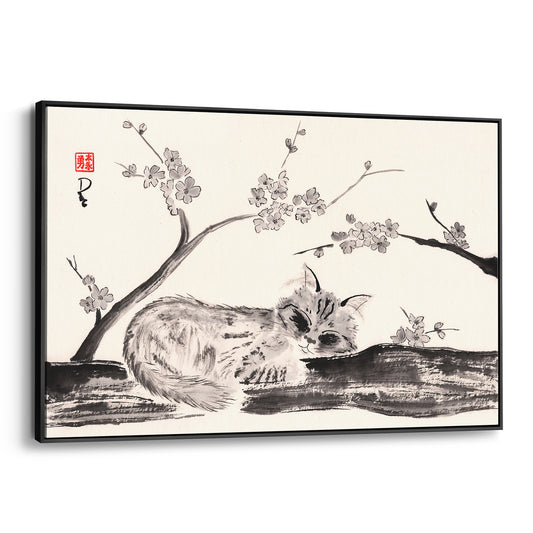 Purfect Day (Framed Canvas)