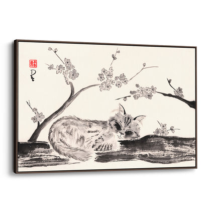 Purfect Day (Framed Canvas)