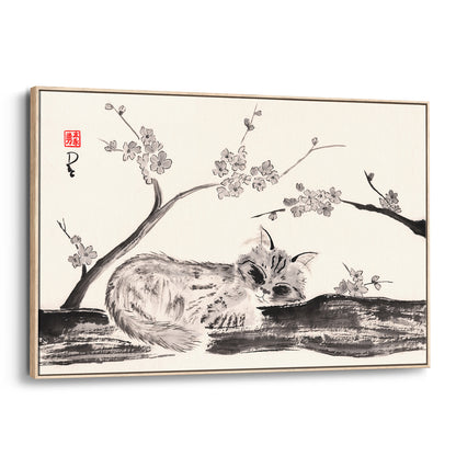 Purfect Day (Framed Canvas)