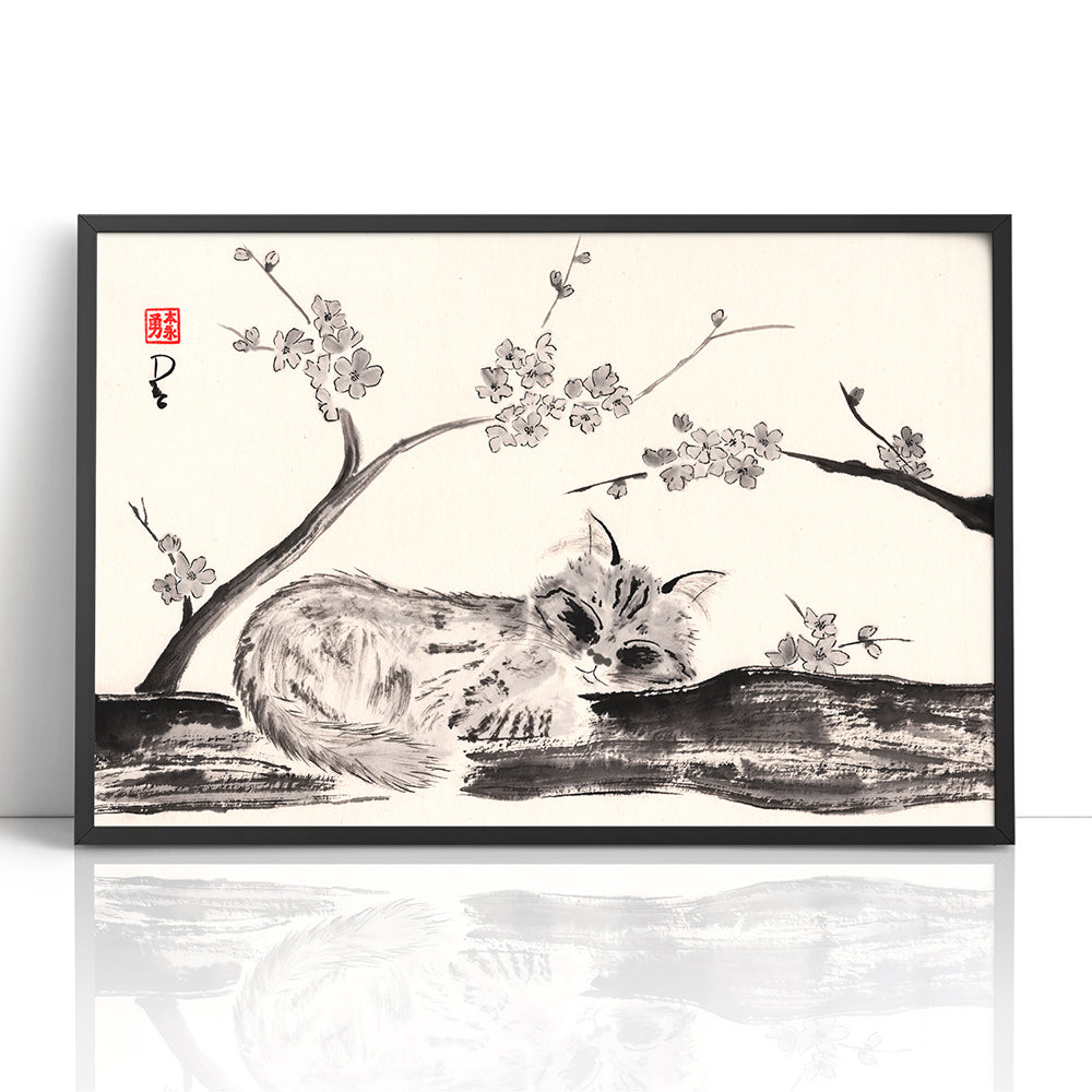 Purfect Day (Framed Paper Print)