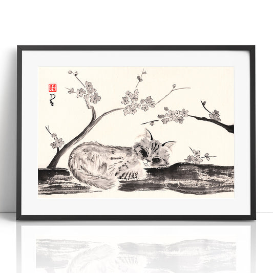 Purfect Day (Framed Paper Print)