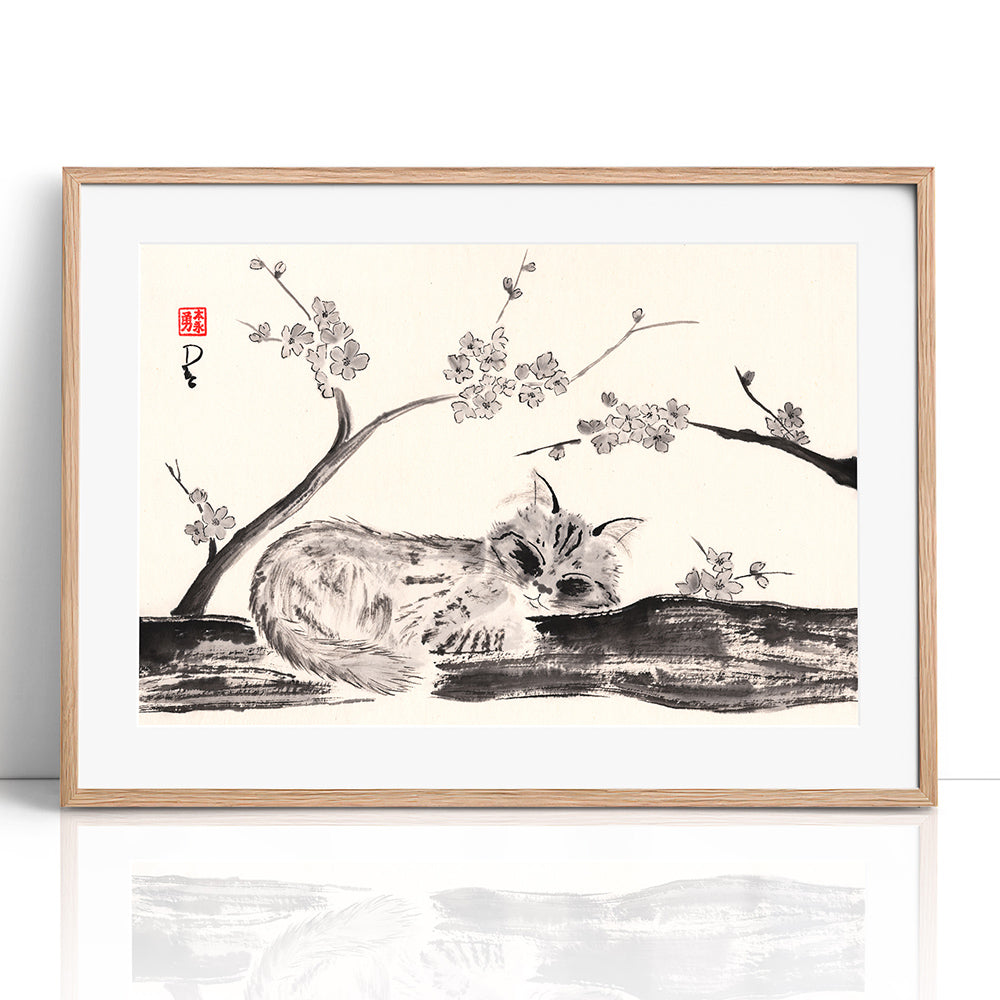 Purfect Day (Framed Paper Print)