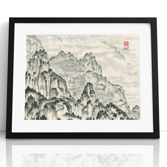 Reclusive Robot (Framed Paper Print)