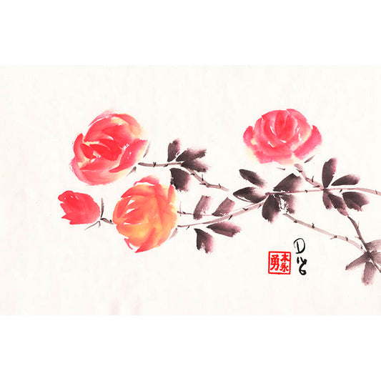 Red Roses 2 (Paper Print)
