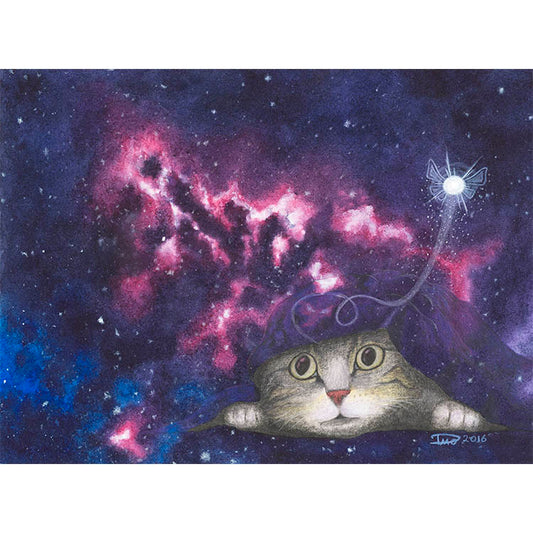 Rip in the Fabric of Space (Paper Print)