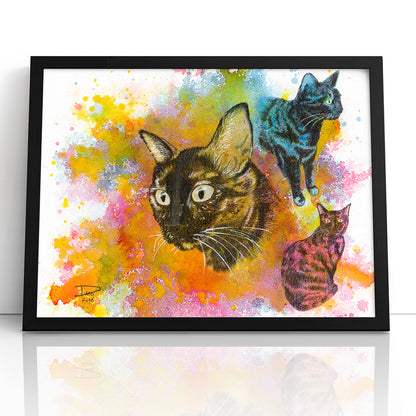 Shades of Willow (Framed Paper Print)