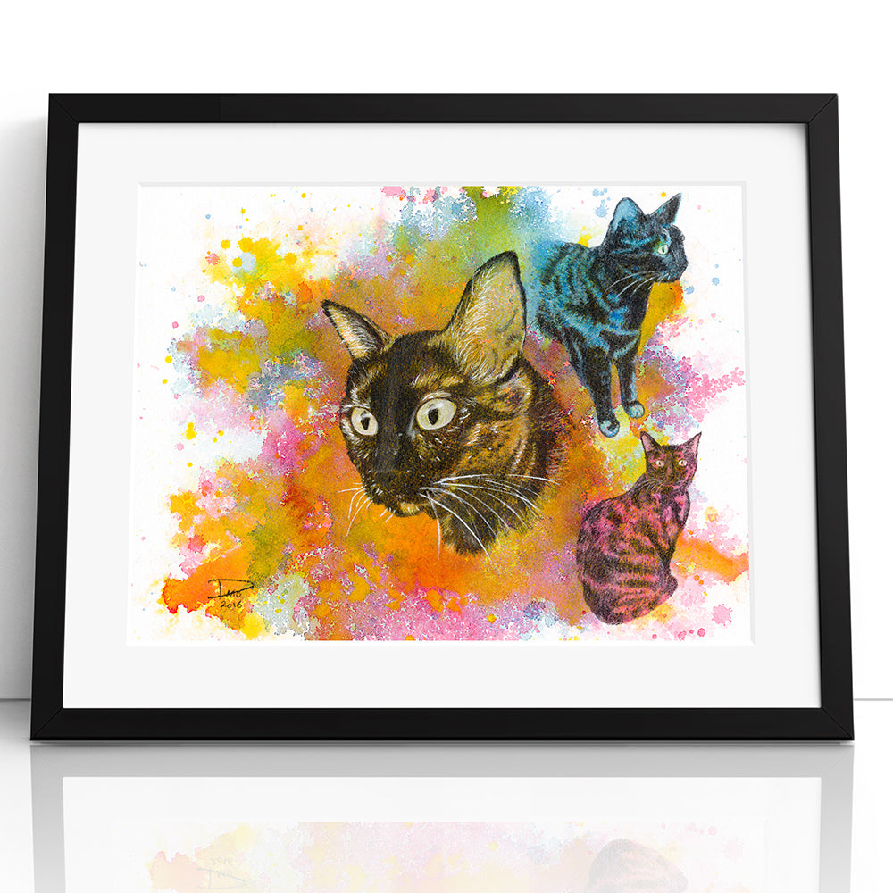 Shades of Willow (Framed Paper Print)