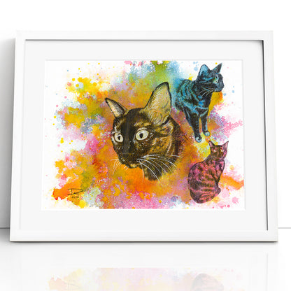 Shades of Willow (Framed Paper Print)