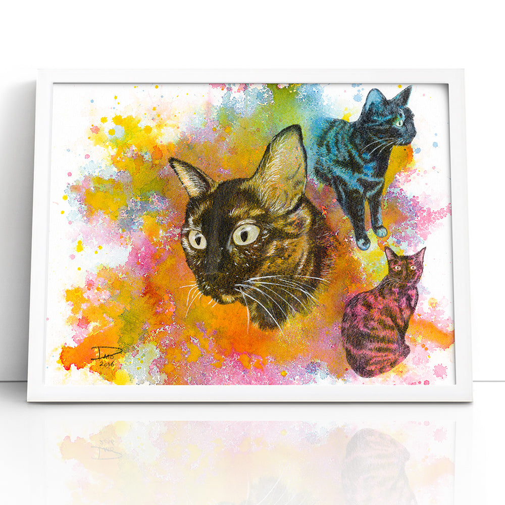 Shades of Willow (Framed Paper Print)