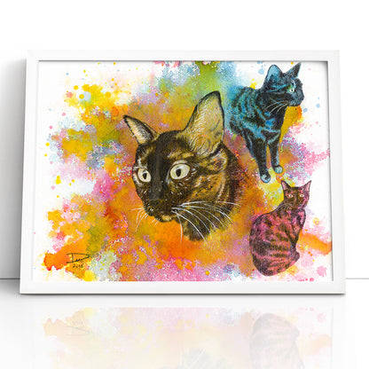 Shades of Willow (Framed Paper Print)