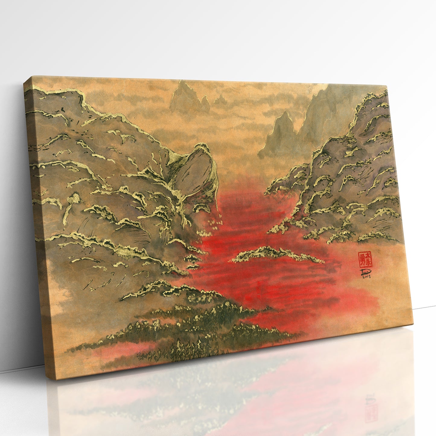 Valley of Blood (Canvas)